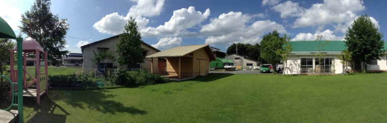 パノラマな青空でした