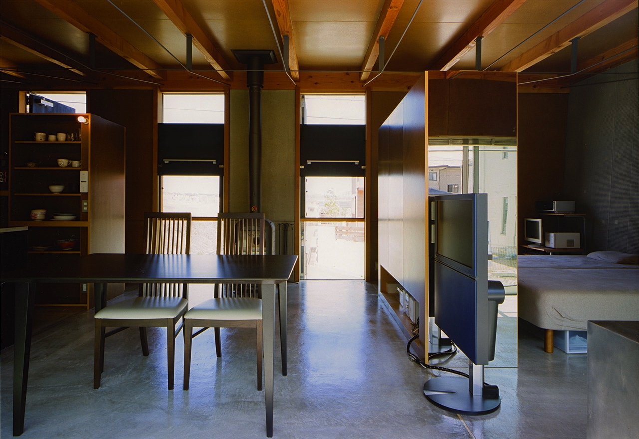 リビング｜兵庫県神戸市のコンクリート住宅｜庄司洋建築設計事務所