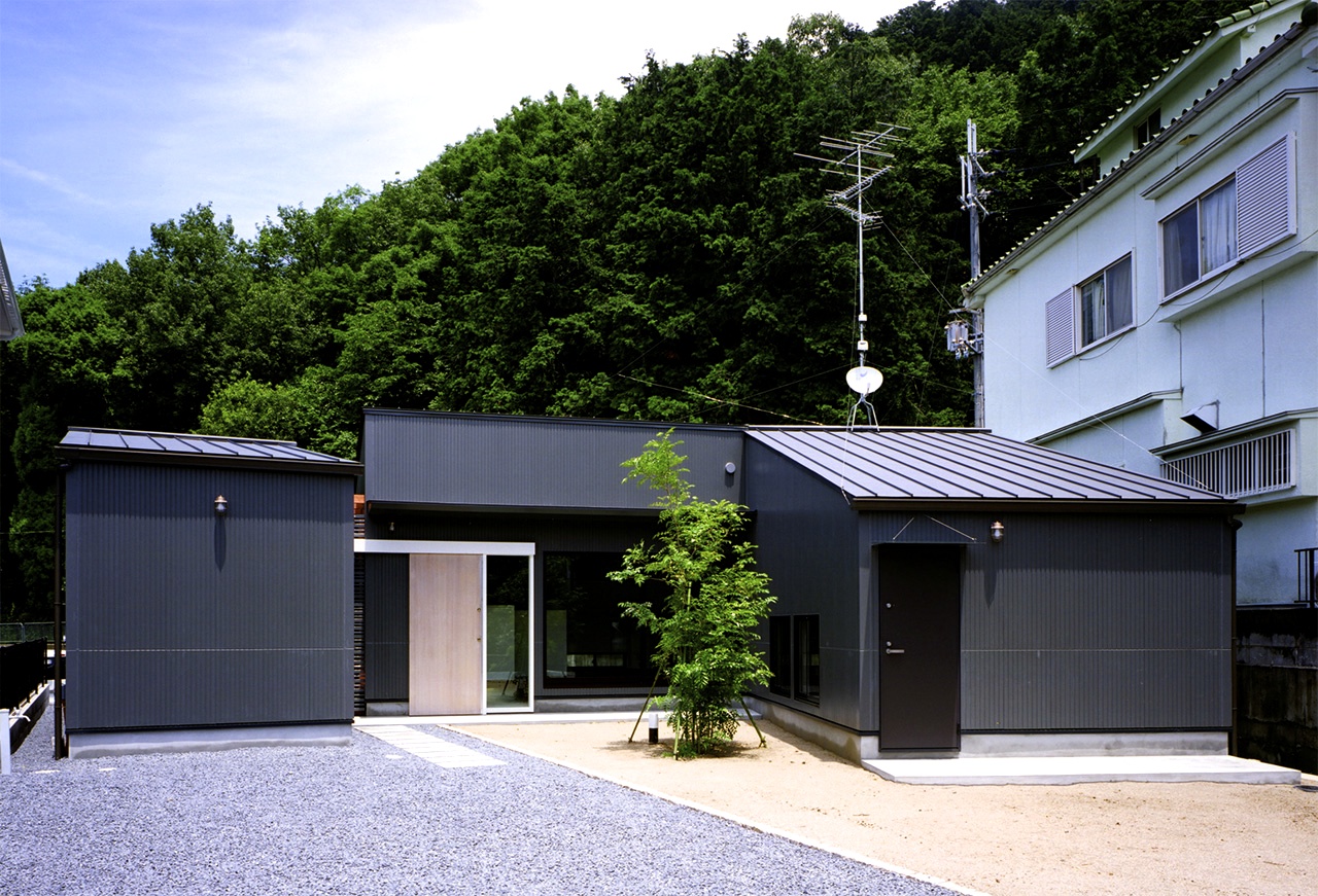 外観|京都・平屋の木造住宅|庄司洋建築設計事務所