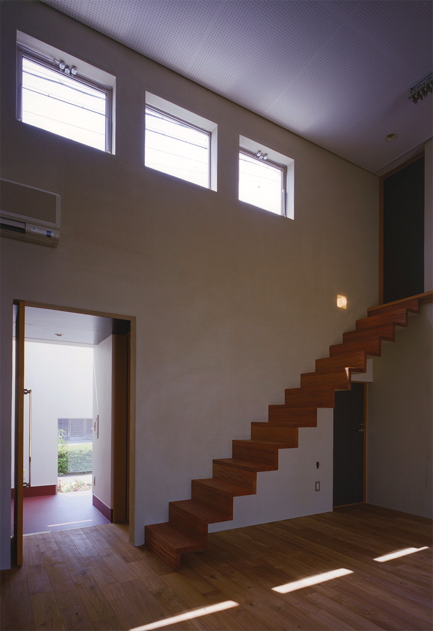 スタジオ南側|奈良の写真館・住宅|庄司洋建築設計事務所