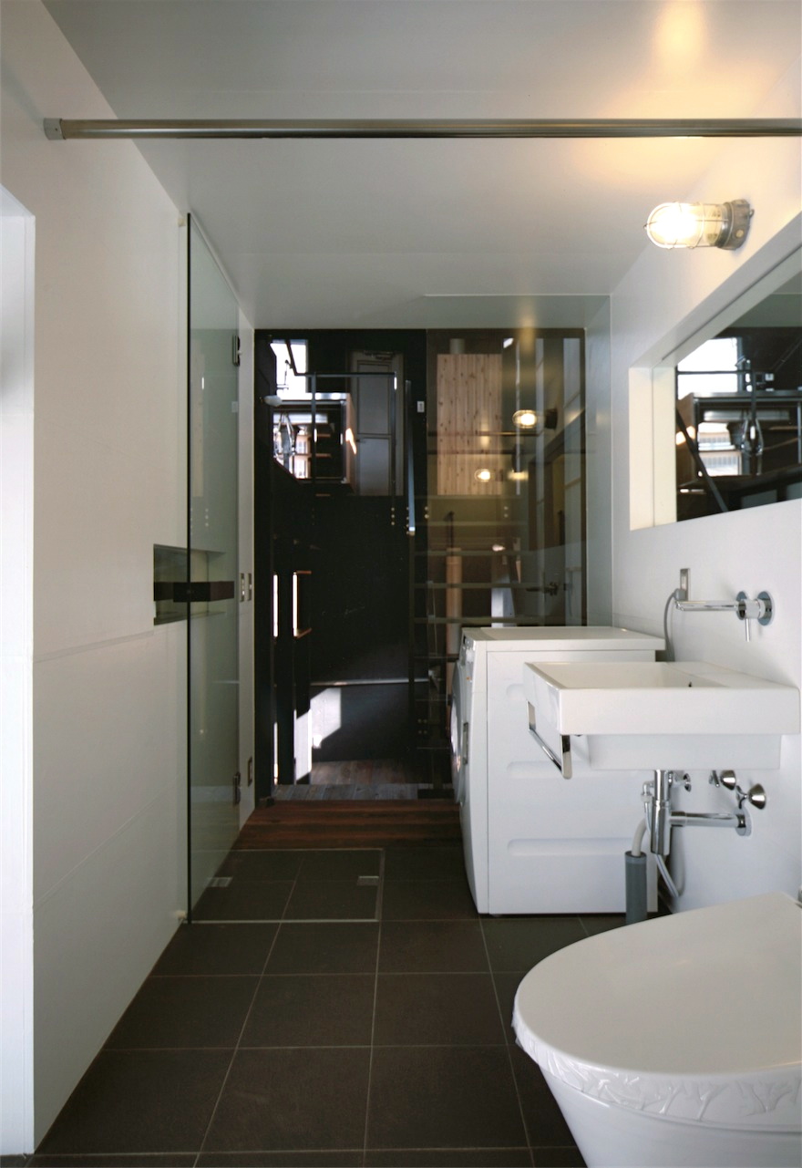 バスルーム|兵庫県西宮市の住まい|庄司洋建築設計事務所