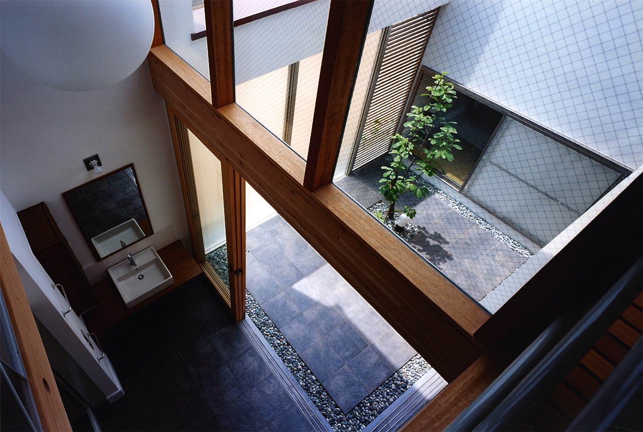 吹き抜け｜兵庫県神戸市の木造住宅｜庄司洋建築設計事務所