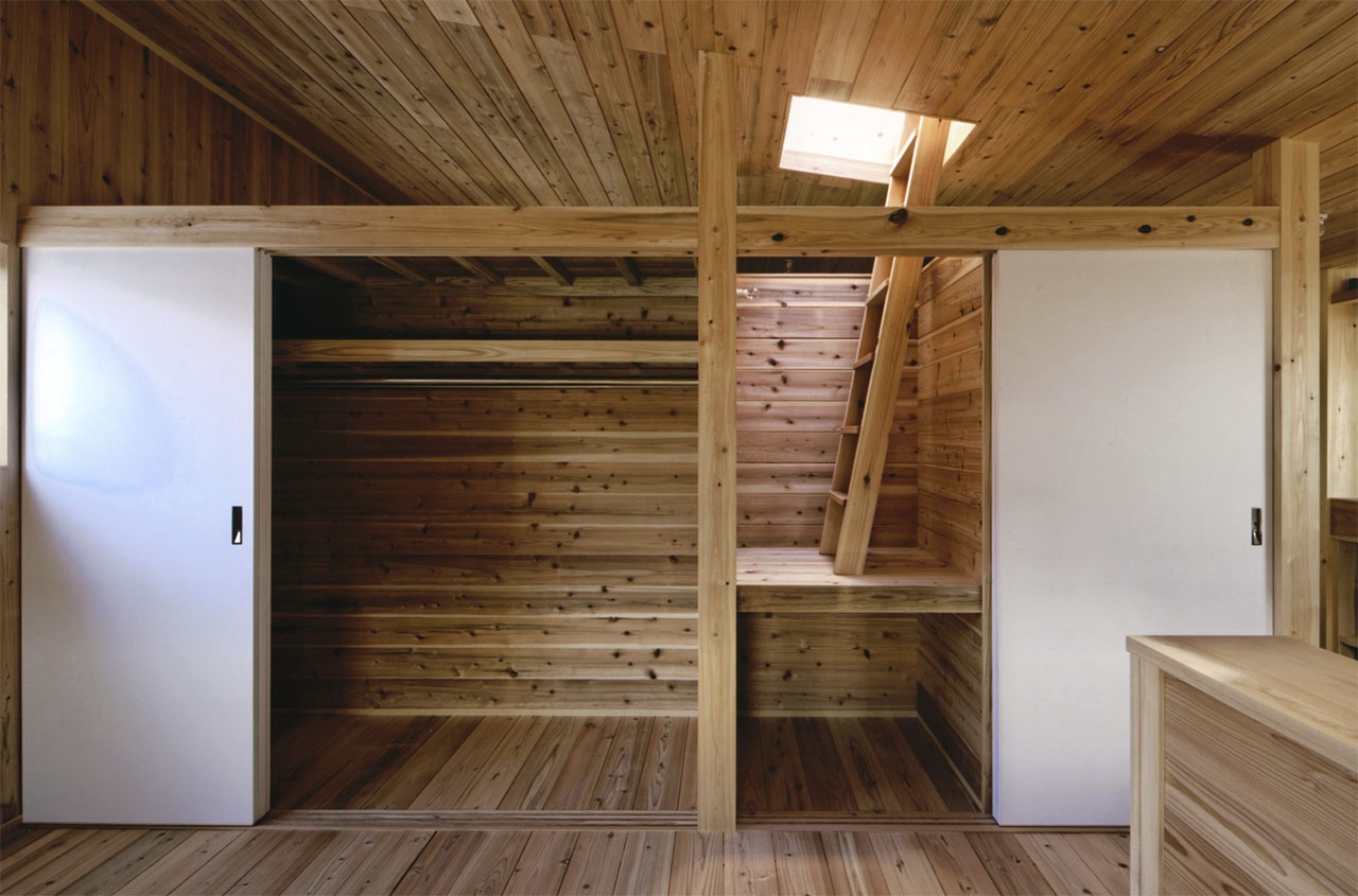 寝室押入｜滋賀県大津市の住まい ｜庄司洋建築設計事務所