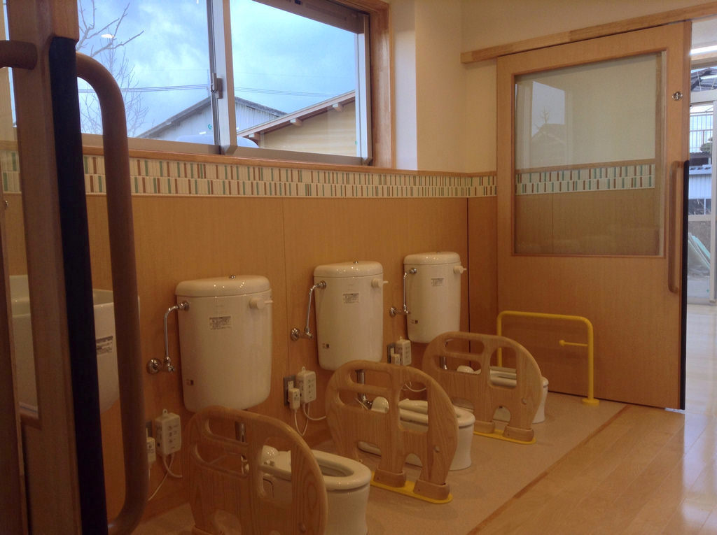 ０〜１歳児トイレの様子
