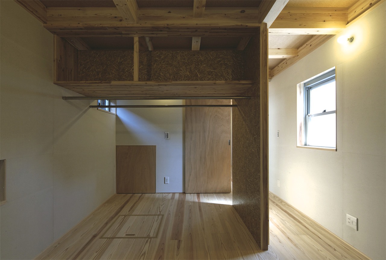 寝室｜大阪市街の木造２階建て住宅｜庄司洋建築設計事務所