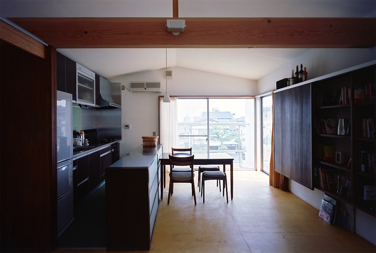 ダイニングキッチン｜兵庫県神戸市の木造住宅｜庄司洋建築設計事務所