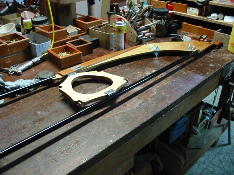 フレームの組み立てす