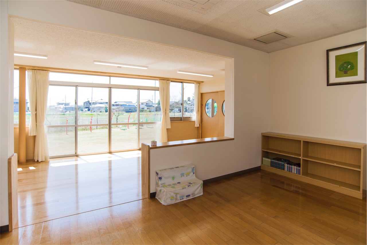 ４歳児室（既存部からの様子）