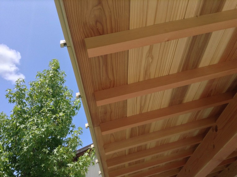 軒先も可愛らしい？です。