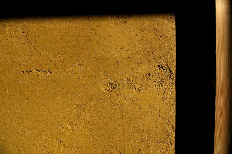 左官教室で塗った壁です