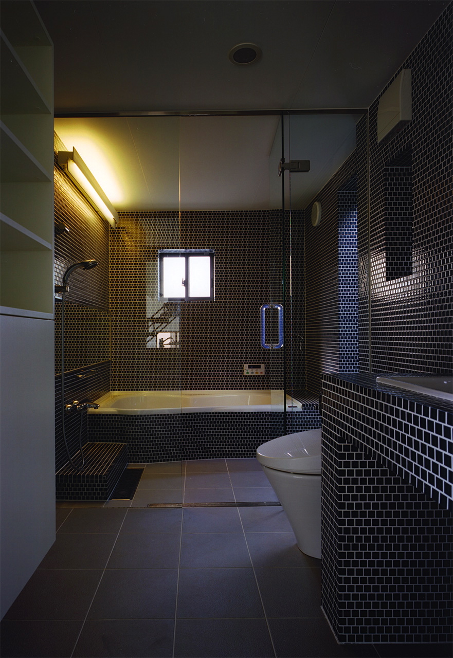 バスルーム｜岡山県の注文住宅｜庄司洋建築設計事務所