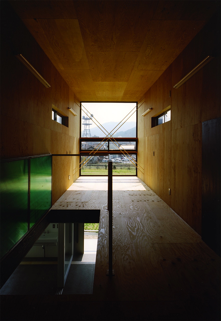 子供室の階段上り口｜岡山県の注文住宅｜庄司洋建築設計事務所