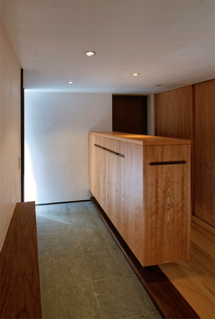 玄関ホール｜兵庫県神戸市の木造住宅｜庄司洋建築設計事務所