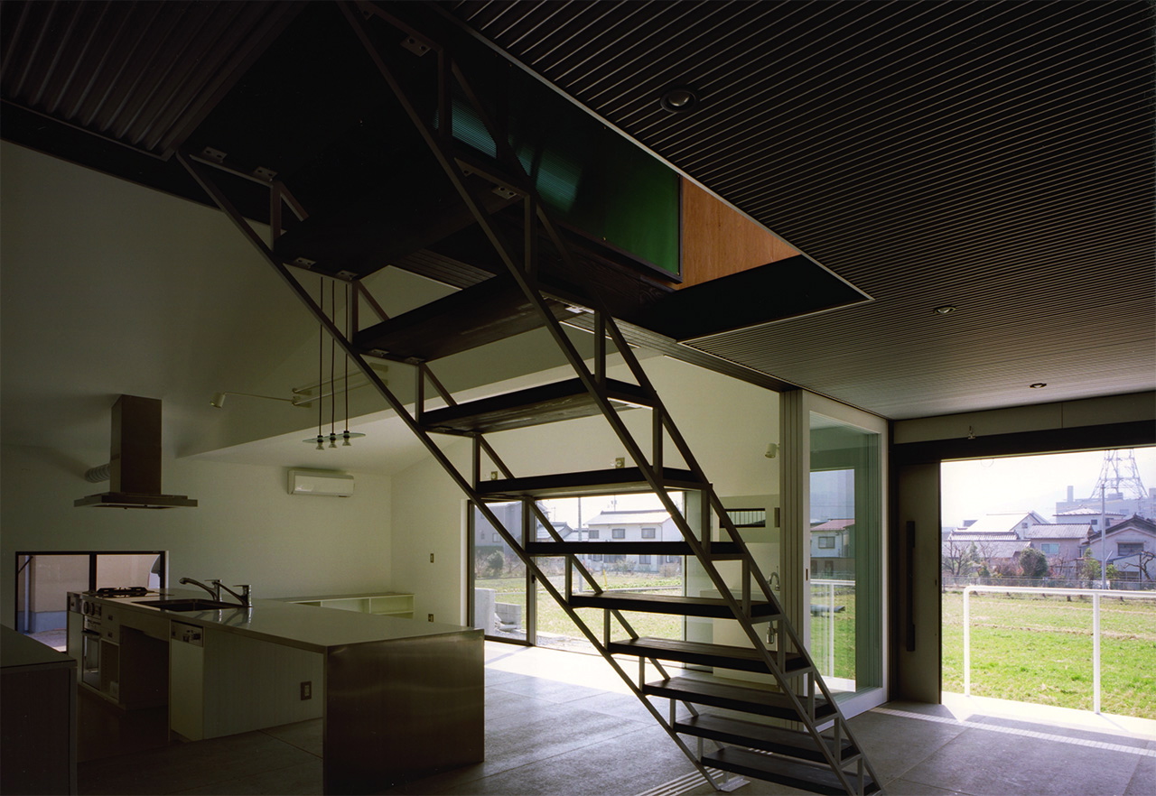 階段｜岡山県の注文住宅｜庄司洋建築設計事務所