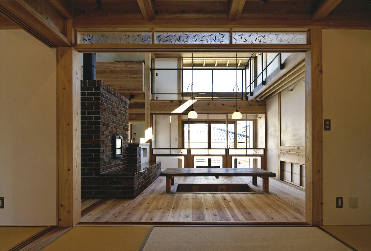 和室からリビングへ｜滋賀県大津市の住まい ｜庄司洋建築設計事務所
