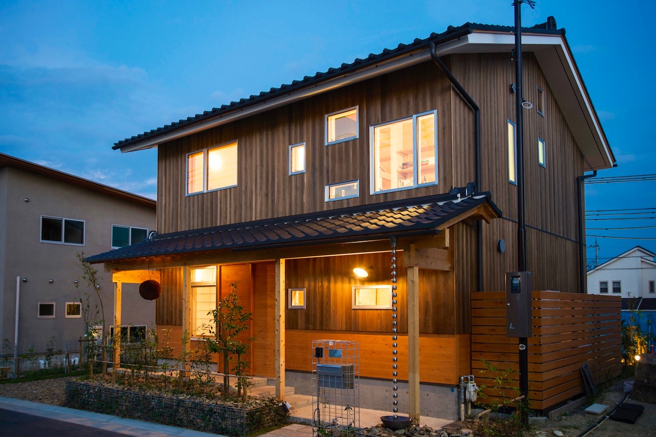 夜景｜兵庫の住まい｜庄司洋建築設計事務所