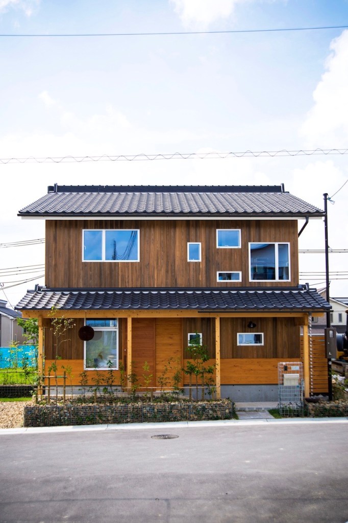 北側外観｜兵庫の住まい｜庄司洋建築設計事務所