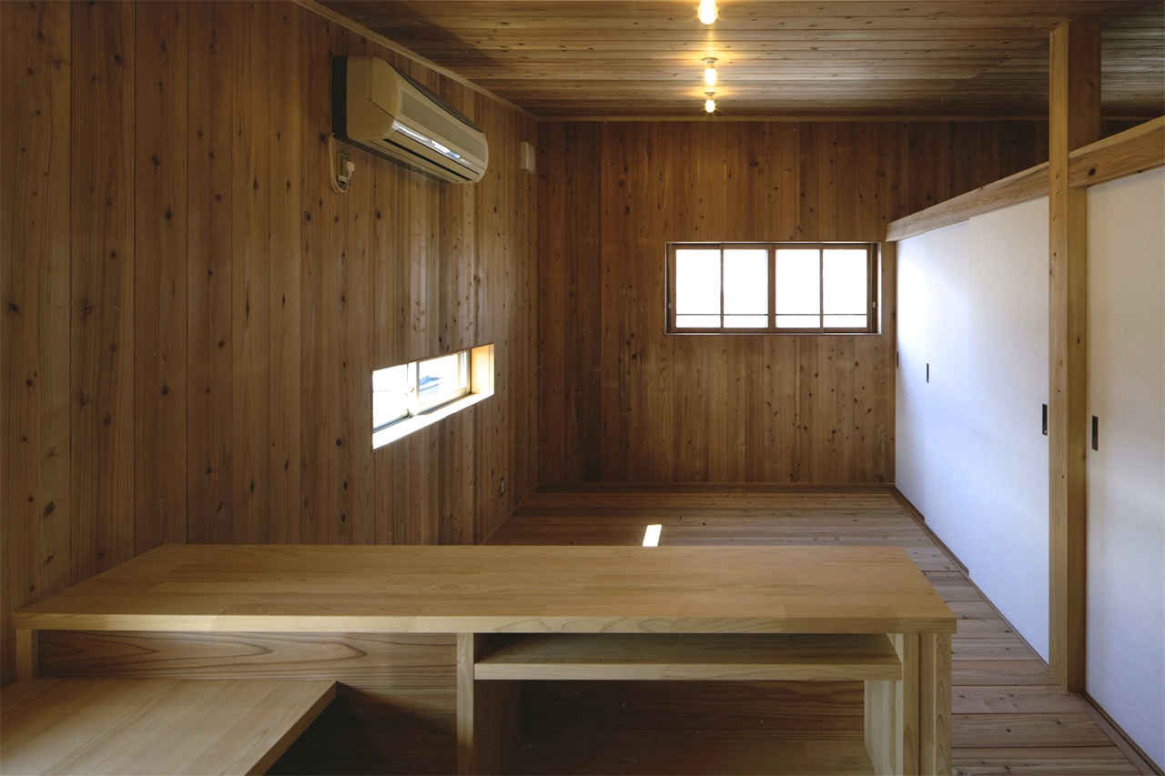 ベッドルーム｜滋賀県大津市の住まい ｜庄司洋建築設計事務所