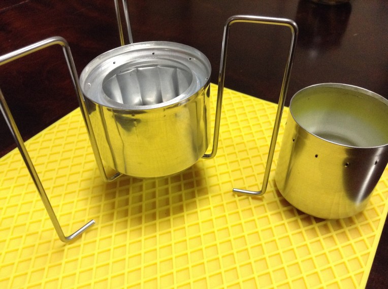 友人の手作りアルコールランプ