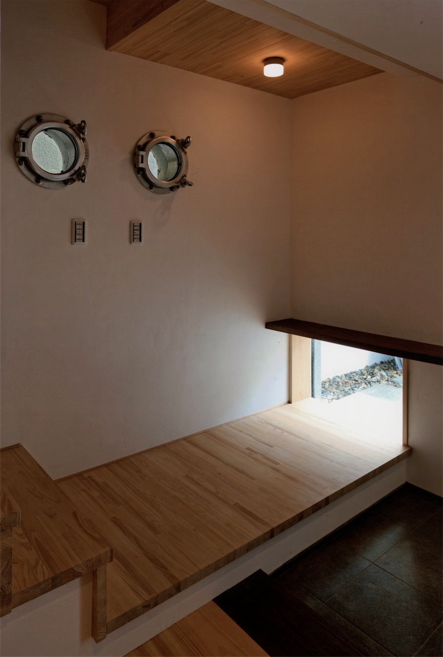 玄関ホール｜兵庫県神戸市の木造住宅｜庄司洋建築設計事務所