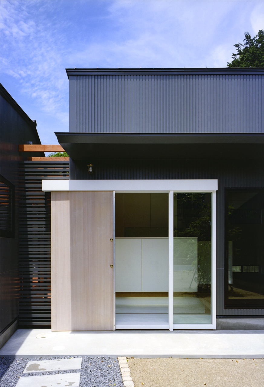 玄関|京都・平屋の木造住宅|庄司洋建築設計事務所