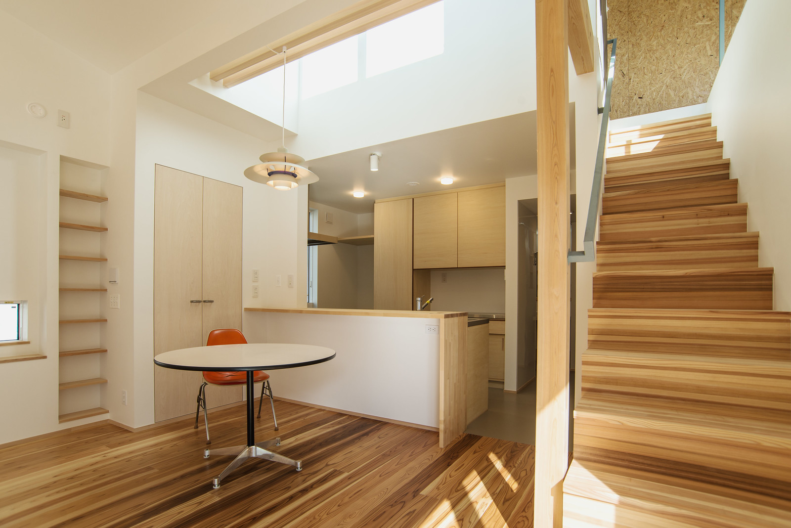 ダイニングとキッチン｜大阪の住宅｜庄司洋建築設計事務所