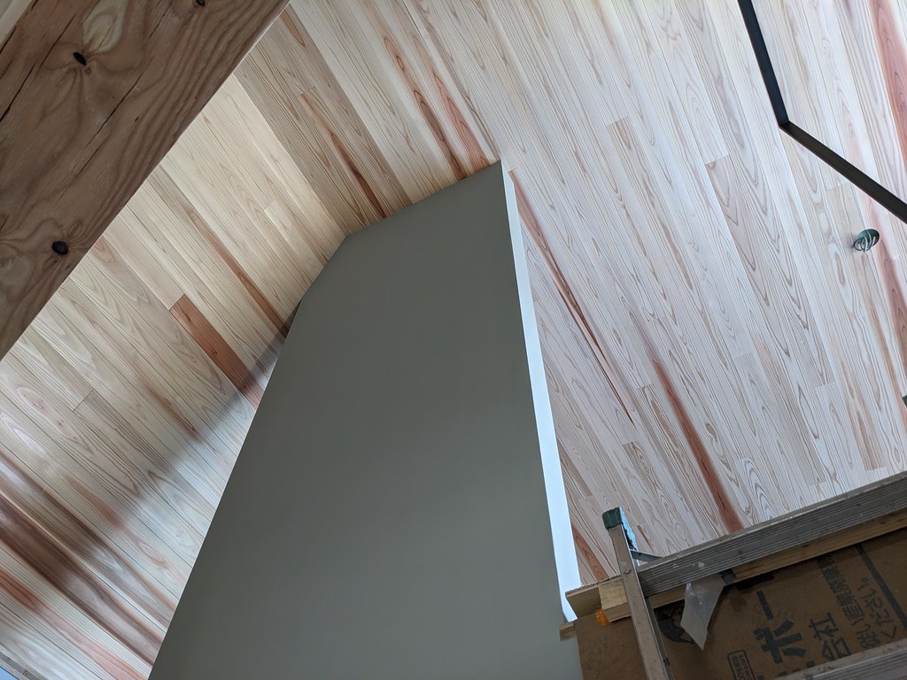 吹抜け見上げの様子