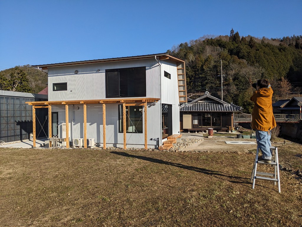 完成写真撮影の様子