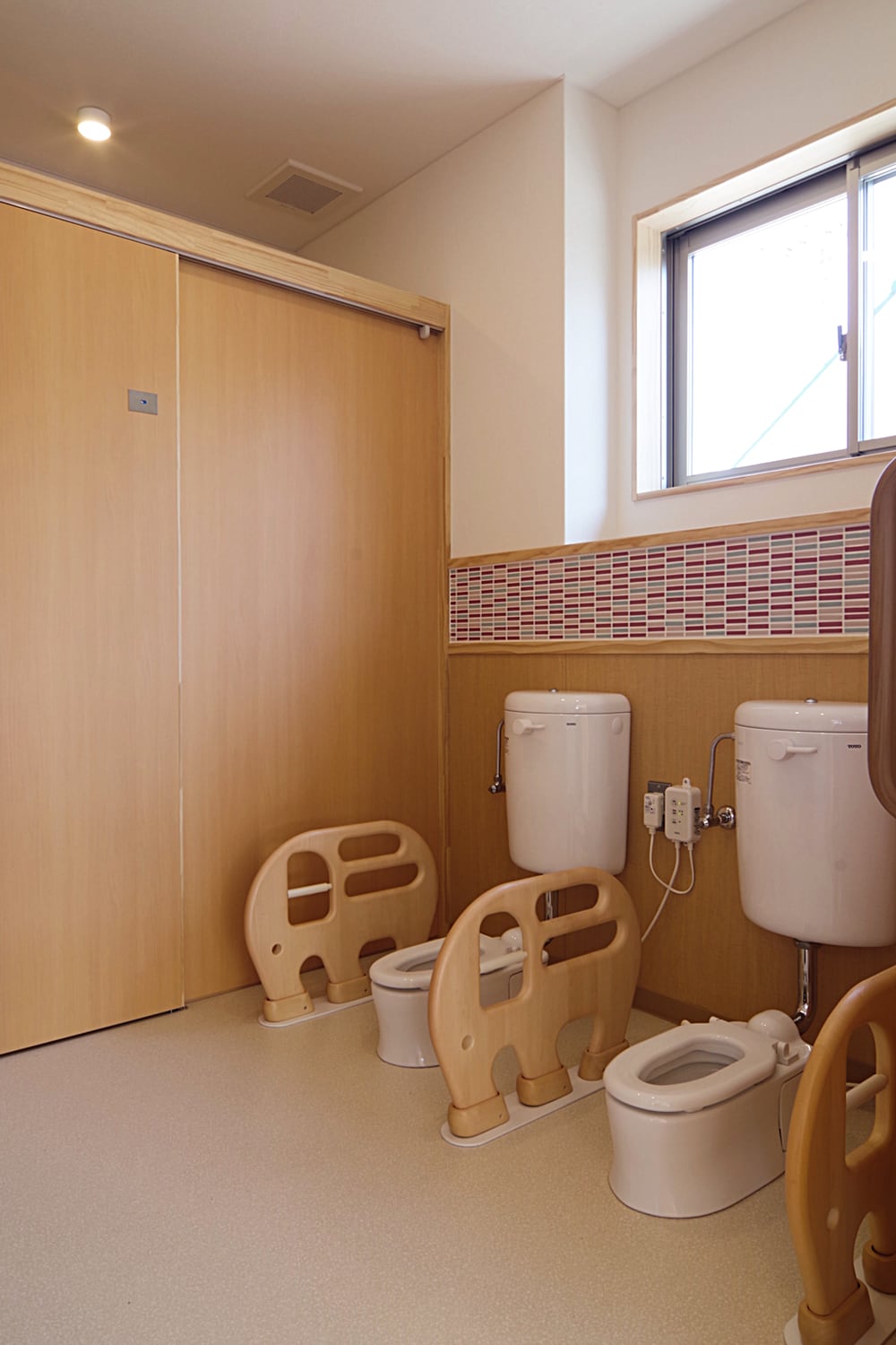 幼児トイレ｜加東市こども園・子育て教室棟増築工事